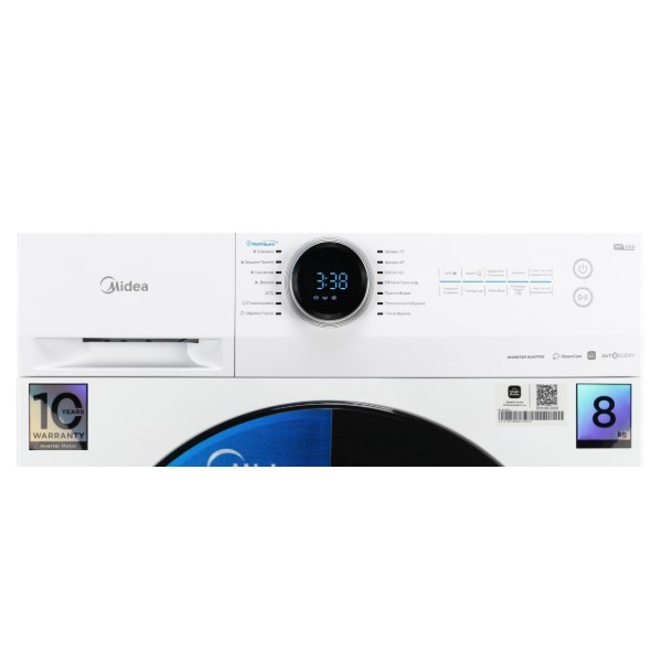 Фото - Пральна машина Midea MF200W80WB/W-UA